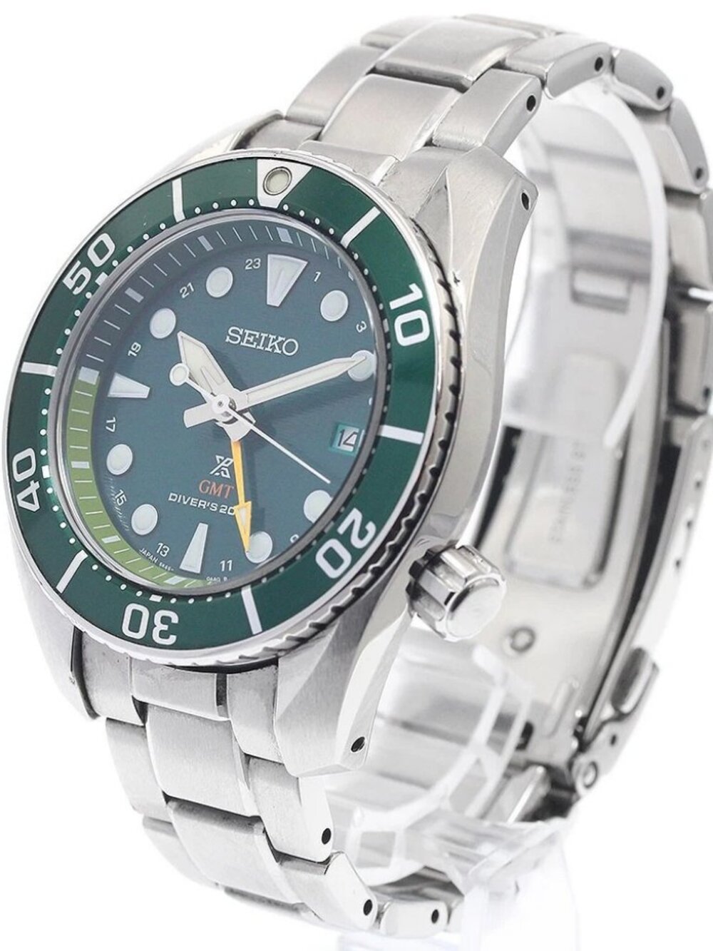 SEIKO Prospex Diver SBPK001/5K65-0AA0 GMT Solar Powered Men's Watch_943085